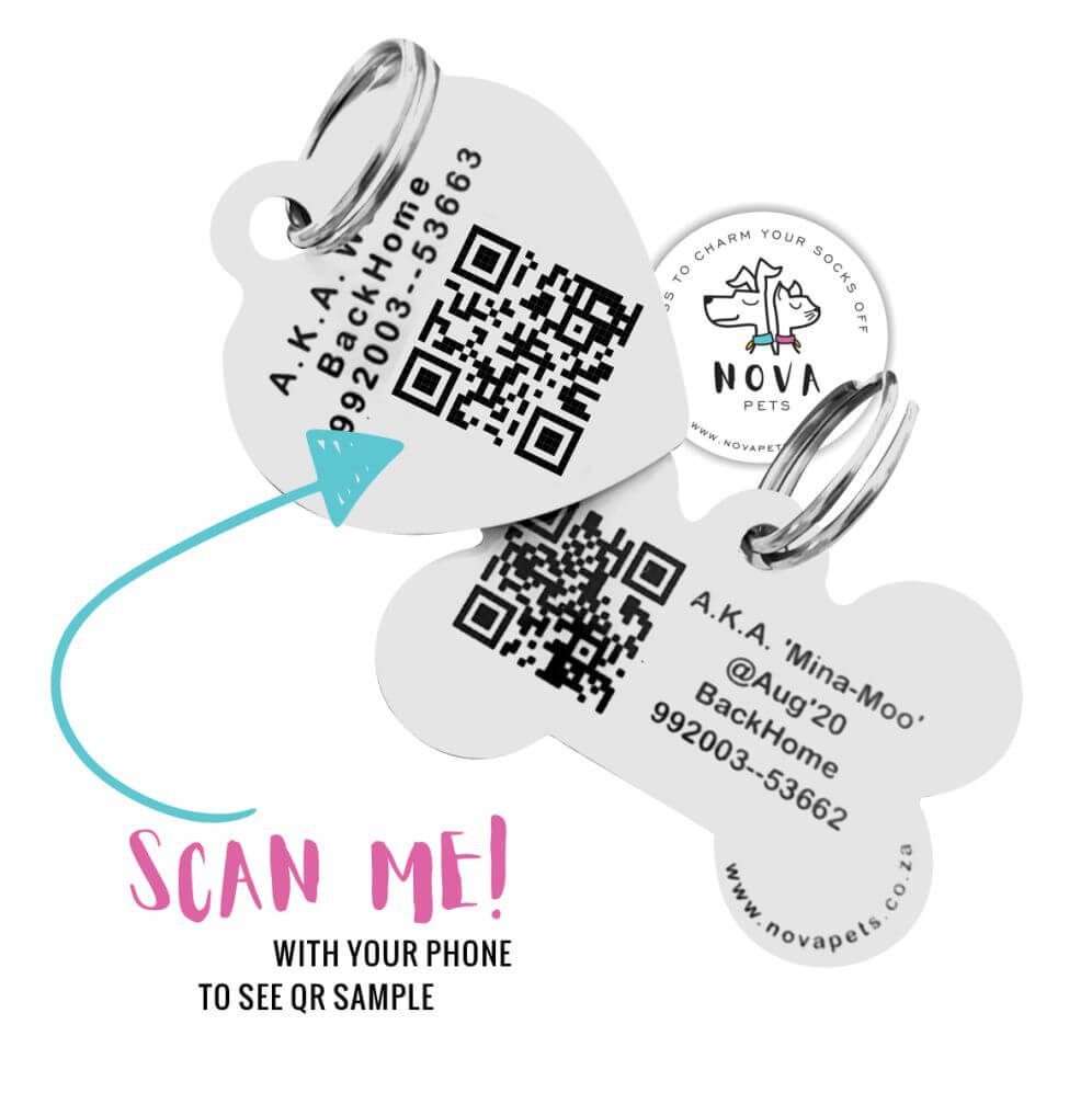 Pet ID Tags_Nova Pets QR Codes